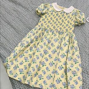 Janie and Jack Yellow and Blue Casual Dress